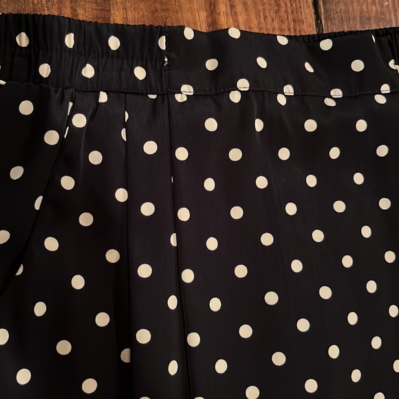 NWOT medium black and tan mini skirt - Picture 3 of 8
